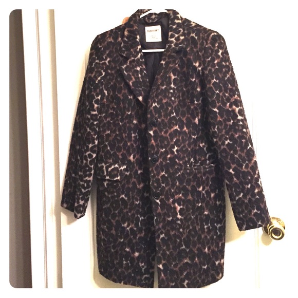 Leopard Pea Coat