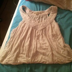 White v neck dress shirt