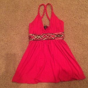SKY halter red size extra small