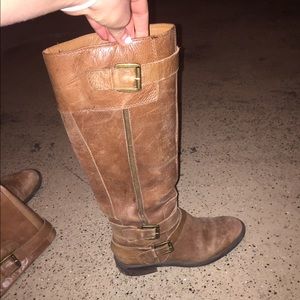 Light brown Tall boots