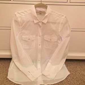 NWOT Ann Taylor LOFT Button Down, Size Medium