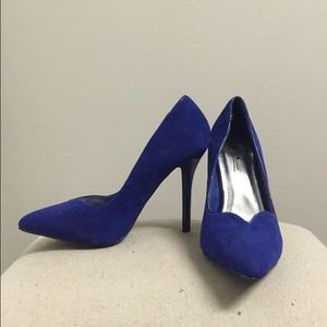 Blue heels - NEVER WORN