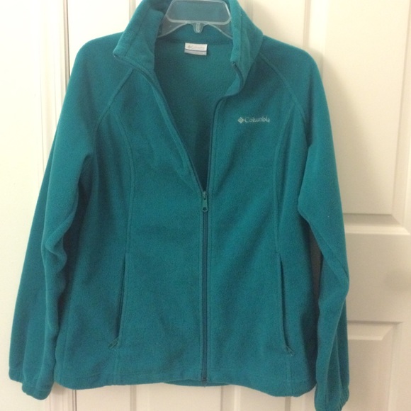 Blue Columbia fleece zip up