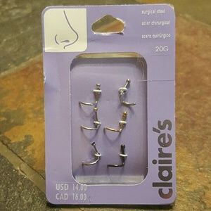 *NEW* 6 Nose Rings