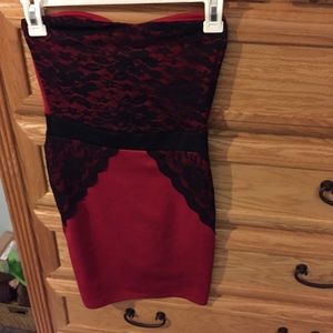 🚫SOLD 🚫Wet Seal XS strapless dress