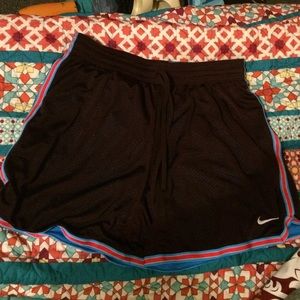 Nike athletic shorts.