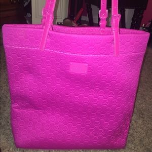 Large Mk pink tote