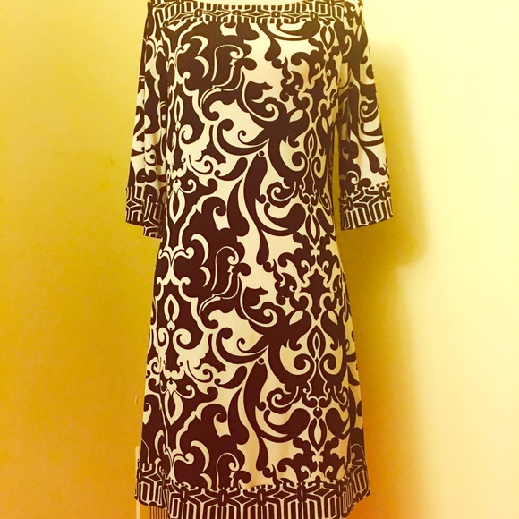 Black and White Dress