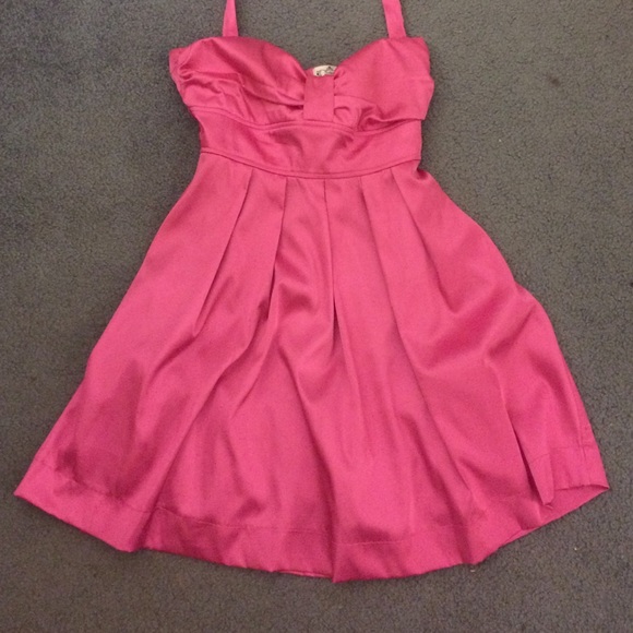 Beautiful bubble gum pink dress