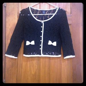 Adorable lace cardigan