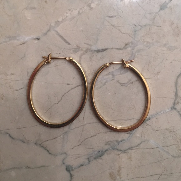 Gold Hoop Earrings