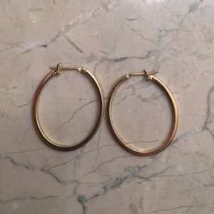 Gold Hoop Earrings