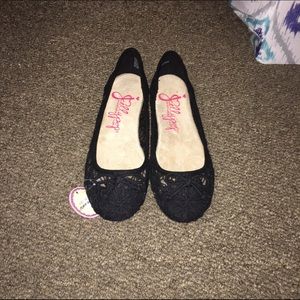 Brand new black flats