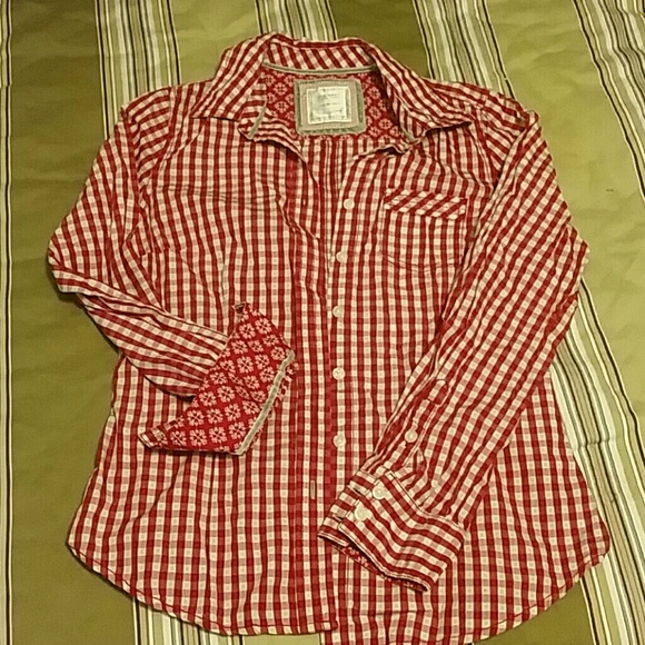 Old Navy Plaid Button Shirt