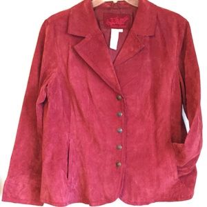 Suede Contemporary Jacket