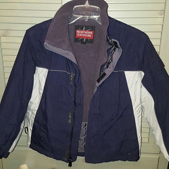Boy Jacket blue /gray