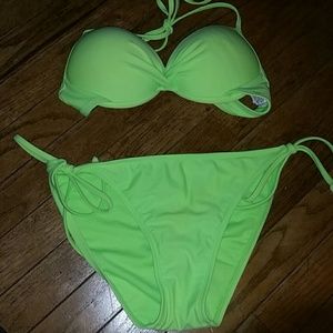 Junior Lime green bikini