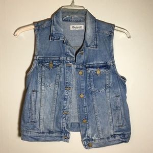 Denim vest