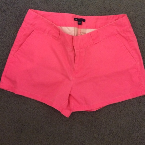 Neon pink Gap shorts!