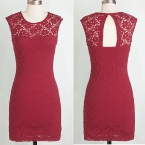 🎉NWT Modcloth | Ruby Red Sheath Dress