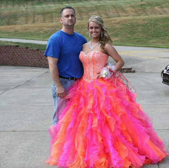 Prom dress. Worn one night. 2013 - Picture 1 of 2