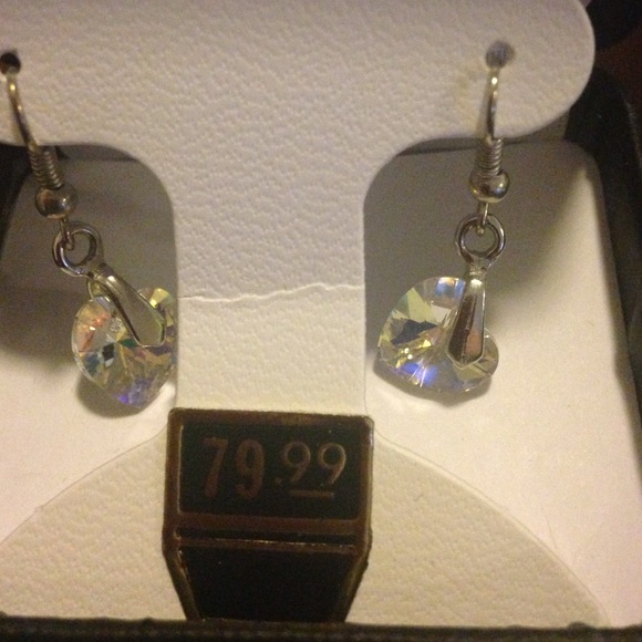 Swarovski earrings , brand new, with box