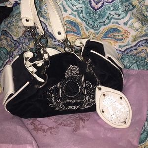 Black & White Juicy Couture Purse