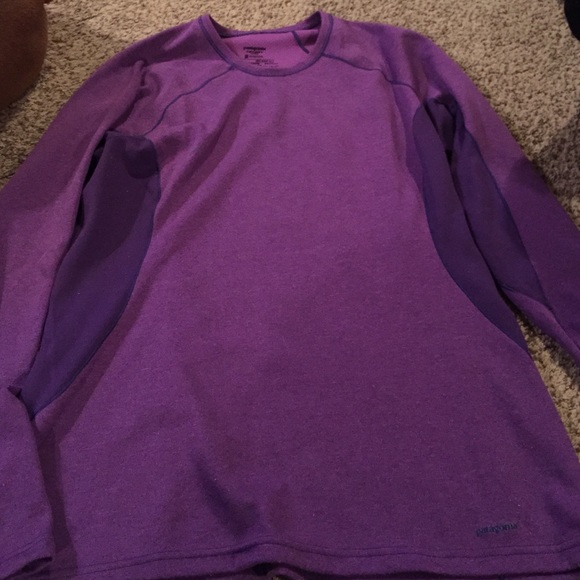 Patagonia purple long sleeve