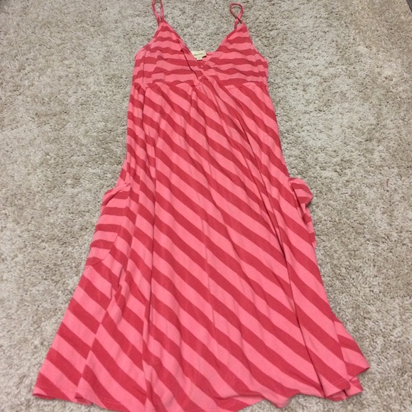Ella moss baby doll stripe knit dress xs