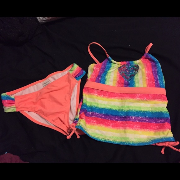 GIRLS sz 10 bikini EUC