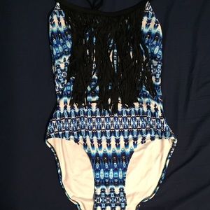 NWT Forever 21 Halter One Piece Swimsuit Size 1X