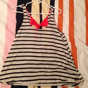 Striped Wet Seal tank