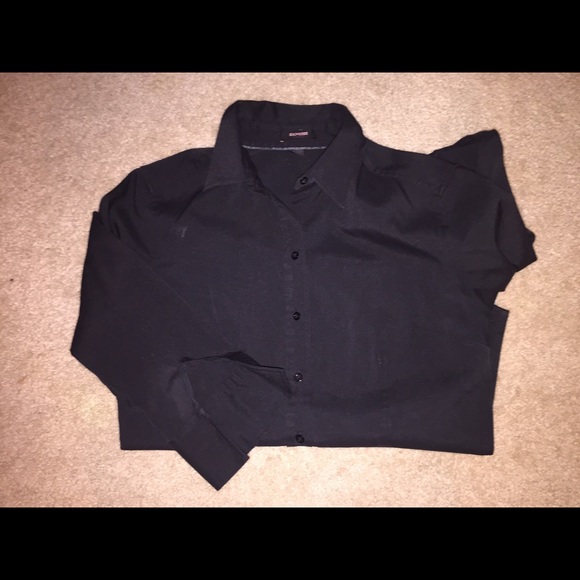‼️last day ‼️Express 1/3 button up career shirt