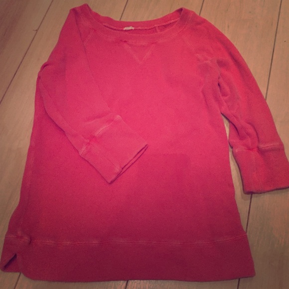 J.crew 3/4 length sleeve pullover/sweater