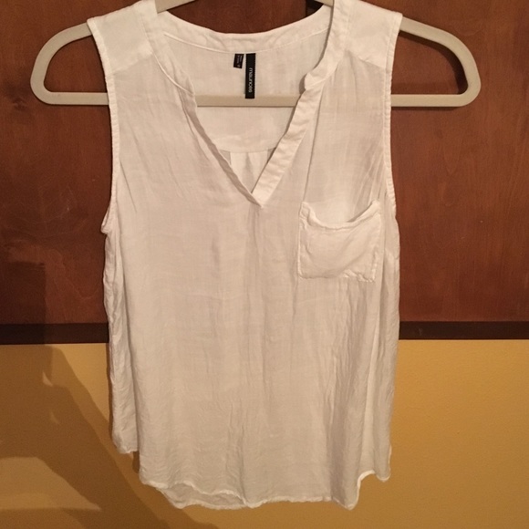 Maurices white blouse tank