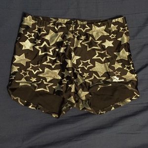Mizuno Star Spandex Shorts Size Large