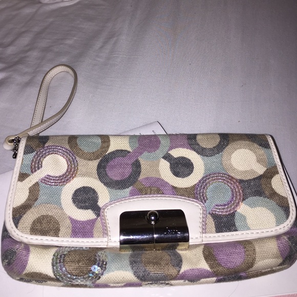 Coach wristlet