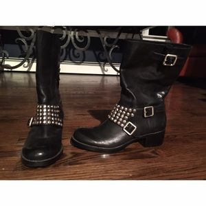 BCBG studded boots
