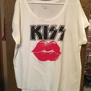 Lane Bryant KISS Top w/ grey top Bundle
