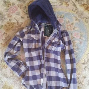 Super Dry Plaid heavy Shirt jacket