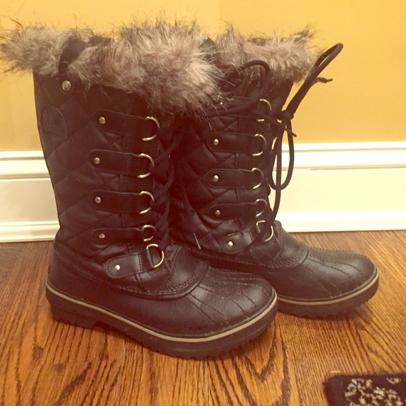 Sorel Fur Lined Winter Boots