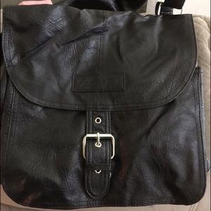 American eagle leather backpack