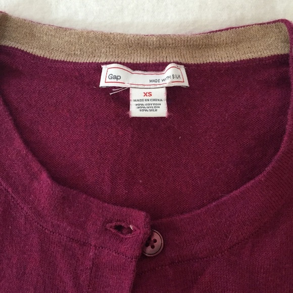 GAP Silk Blend Cardigan - Picture 2 of 2