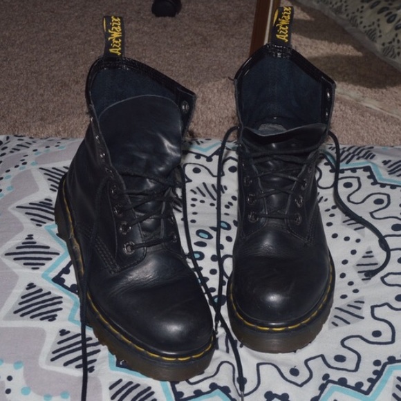 Reposted - Black Dr. Martens Boots
