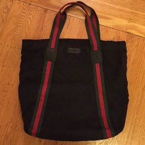 Gucci canvas tote