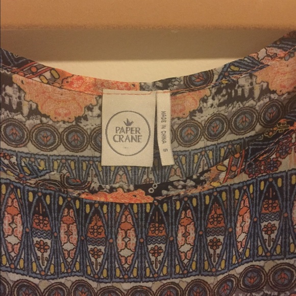 Cold shoulder boho top - Picture 3 of 4