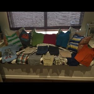 Boys 3T summer lot shirts & shorts