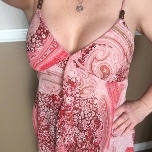 Very cute pink flowery top