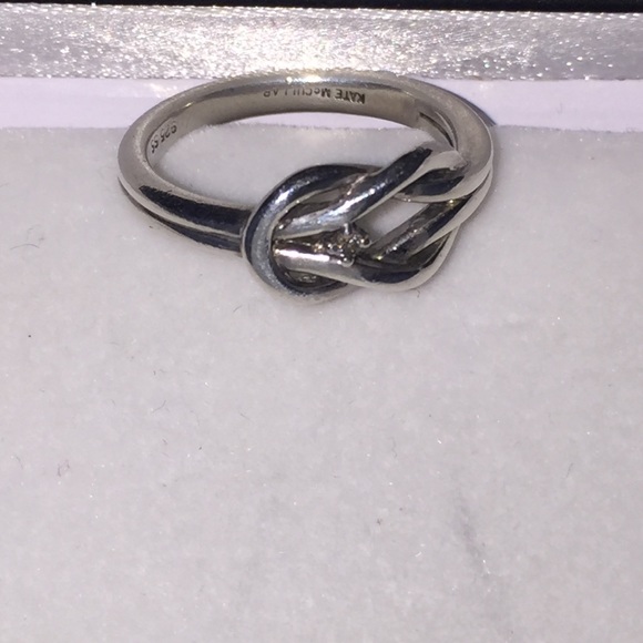 Donating on Tuesday!!Knot diamond ring.