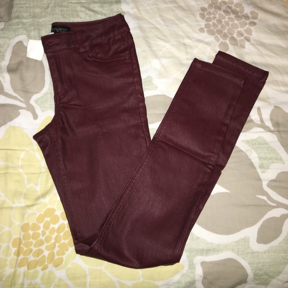 Burgundy pants